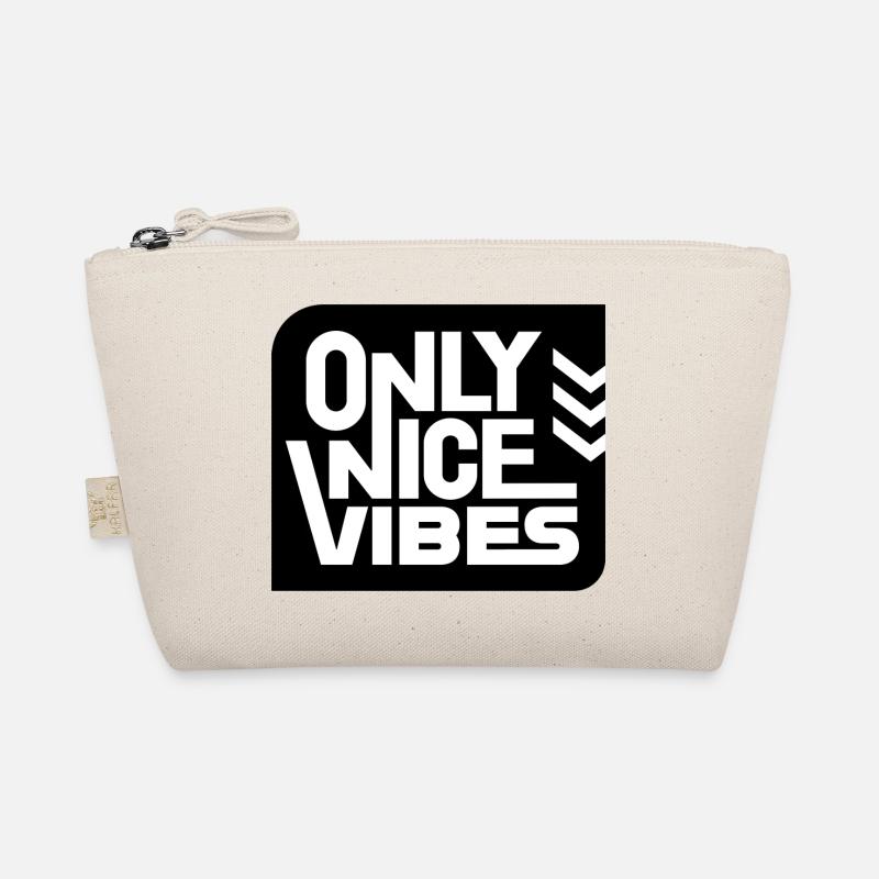 ONLY NICE VIBES Bio-Täschchen