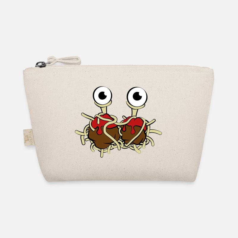 Flying Spaghetti Monster - Bio-Täschchen - Natur