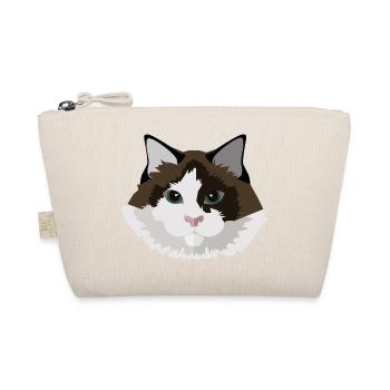 Katze - Bio-Täschchen - Natur - Vorne