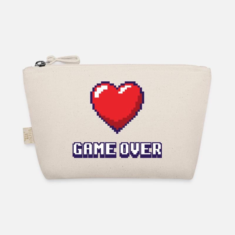 Game Over lila 2 Bio-Täschchen