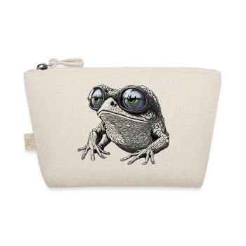 Grenouille cool avec des lunettes de soleil - Trousse biologique - nature - Devant