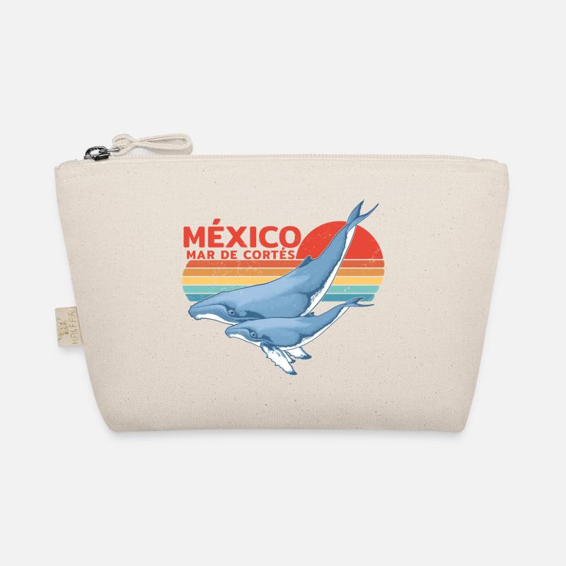 Buckelwale Mexiko - Bio-Täschchen - Natur