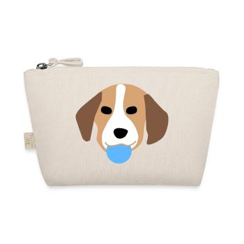 Visage de chiot 3 - Trousse biologique - nature - Devant