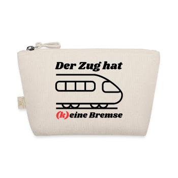 Der Zug hat keine Bremse! Party, Mallorca, JGA! - Bio-Täschchen - Natur - Vorne