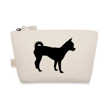 Chihuahua Silhouette 1 - Trousse biologique - nature - Devant