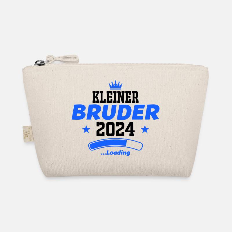kleiner bruder 2024 - Bio-Täschchen - Natur