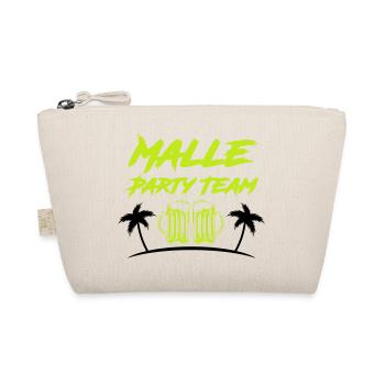 malle party team - Bio-Täschchen - Natur - Vorne