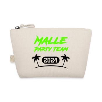 malle party team 2024 - Bio-Täschchen - Natur - Vorne
