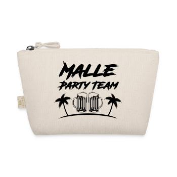 malle party team - Bio-Täschchen - Natur - Vorne