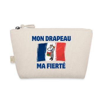 Français, drapeau Français, vive la France - Trousse biologique - nature - Devant