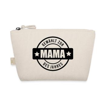 Mutter Spruch Geschenk Mama Muttertag - Bio-Täschchen - Natur - Vorne