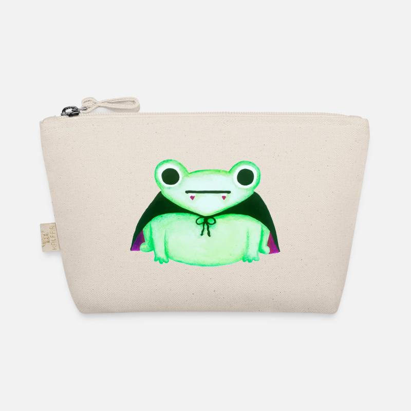 Mignon Halloween Vampire Grenouille Aquarelle Trousse biologique