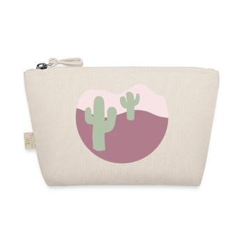 Désert avec des cactus - Trousse biologique - nature - Devant