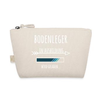 Bodenleger Ausbildung Geschenk Beruf Handwerk - Bio-Täschchen - Natur - Vorne