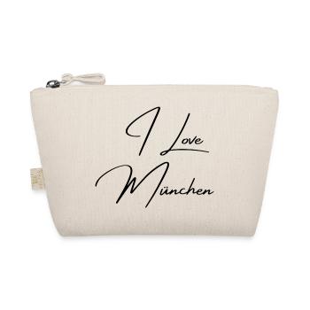 I Love München - Bio-Täschchen - Natur - Vorne