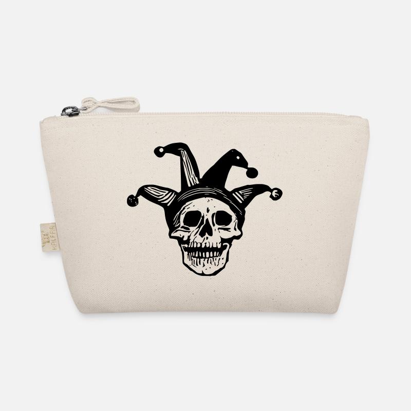 jester skull Organic Pouch