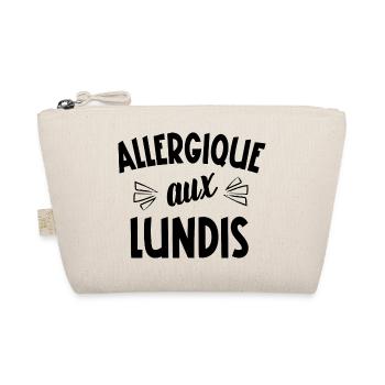 allergique aux lundis - Trousse biologique - nature - Devant