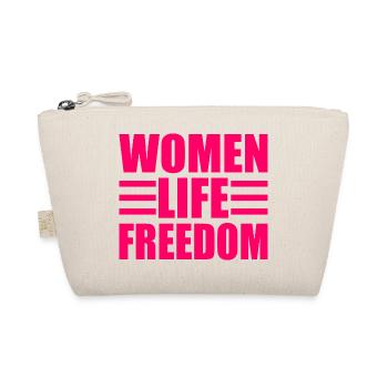 Women life freedom - Organic Pouch - nature - Front