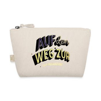 cool lieben verschlafen arabica kaffee büro - Bio-Täschchen - Natur - Vorne