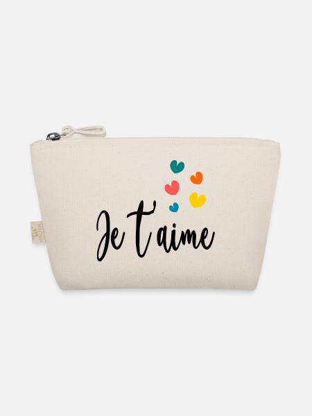 CHRISTMAS. YEAR. ANNIVERSARY. RETIREMENT. FEAST. HEART. - Organic Pouch - nature - Front