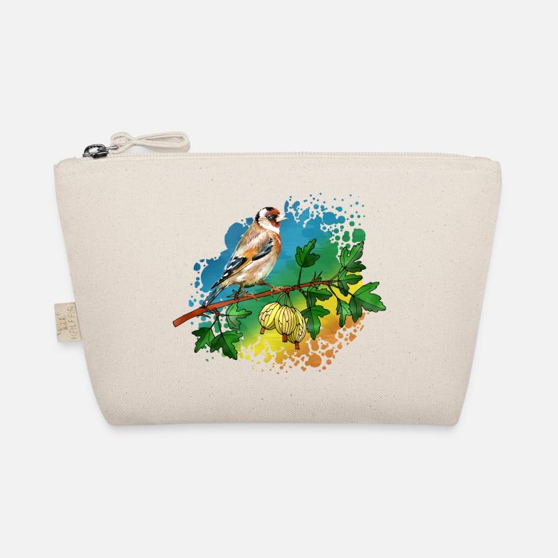 Colorful bird Organic Pouch