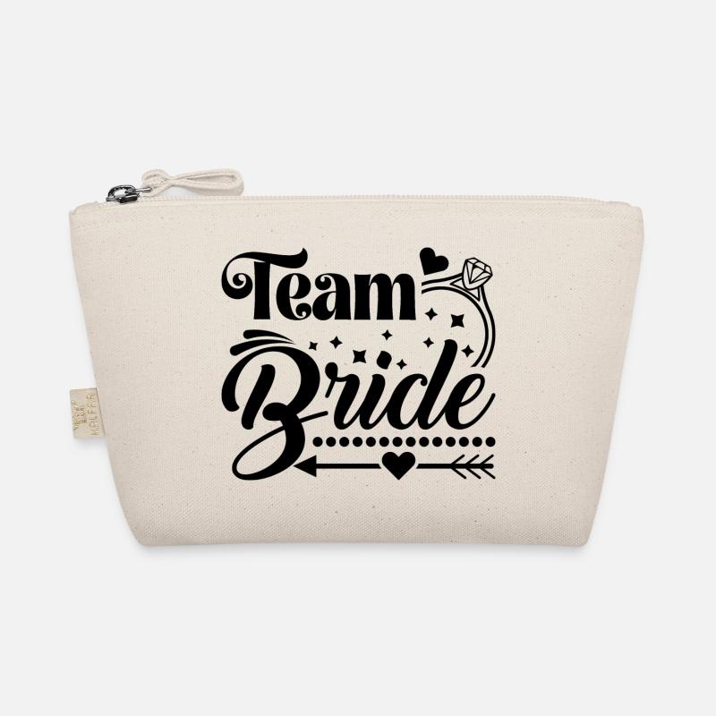 Team Bride Bachelor Party Wedding Party - Bio-Täschchen - Natur