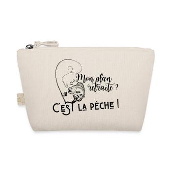 Mon plan retraite, c'est la pêche - Trousse biologique - nature - Devant