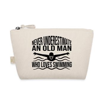 Club de natation Femme Nateuse Natation Natation - Trousse biologique - nature - Devant