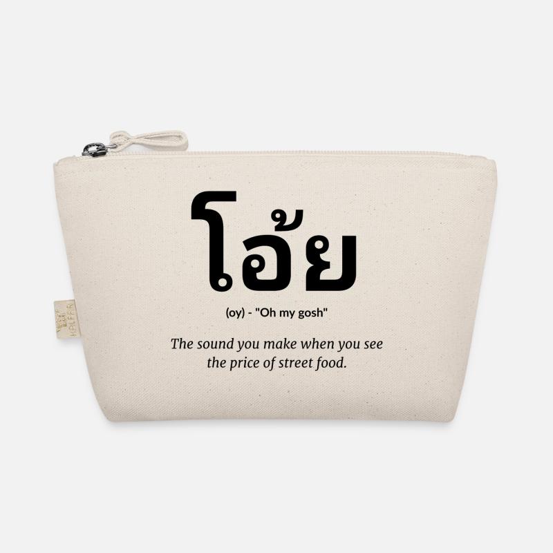 Nourriture de dicton thaïlandais Trousse biologique