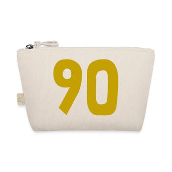 90. 90 ANS. 90e ANNIVERSAIRE. ANNIVERSAIRE 90 ANS. - Trousse biologique - nature - Devant