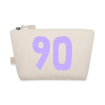 ANNIVERSARY. HAPPY BIRTHDAY. HAPPY BIRTHDAY. - Organic Pouch - nature - Front