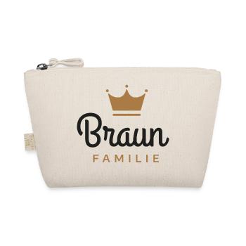 Braun-Familie - Bio-Täschchen - Natur - Vorne