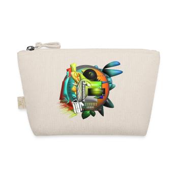 Abstract Art Cubism - Organic Pouch - nature - Front