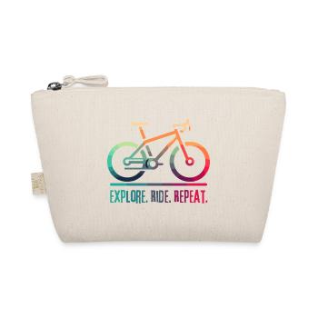 Explore Ride Repeat - ein Projekt für den Radfahrer - Bio-Täschchen - Natur - Vorne
