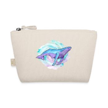 Humpback Whale Watercolor - Organic Pouch - nature - Front