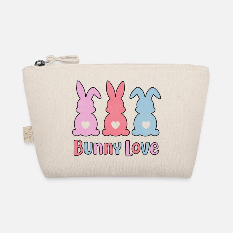 Easter Bunny Rabbit - Bunny Love Organic Pouch