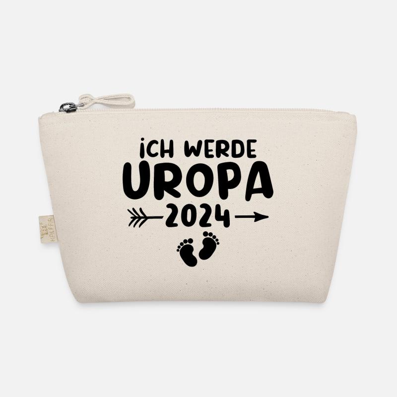 Ich werde Uropa 2024 Bio-Täschchen