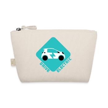 Drive Electric Supercharge - Electric Car Fans - Organic Pouch - nature - Front