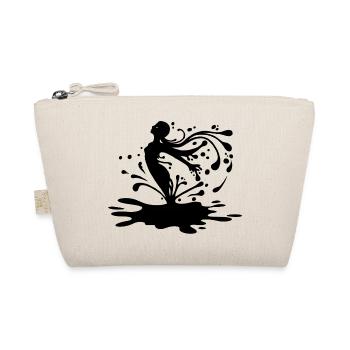 Silhouette and Indian ink - Organic Pouch - nature - Front