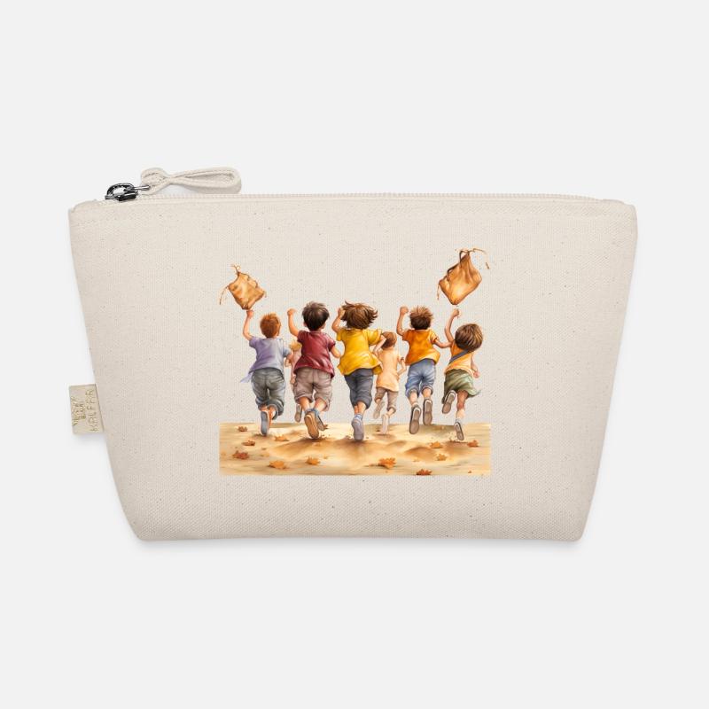 Schule aus, ab nach Hause Bio-Täschchen