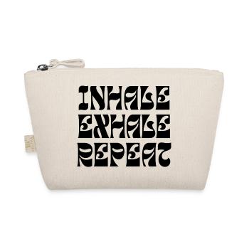 INHALE EXHALE REPEAT - Bio-Täschchen - Natur - Vorne