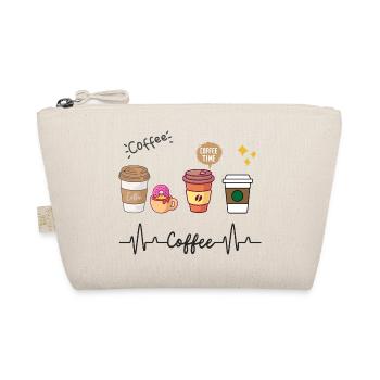 Ich liebe Kaffee - Bio-Täschchen - Natur - Vorne