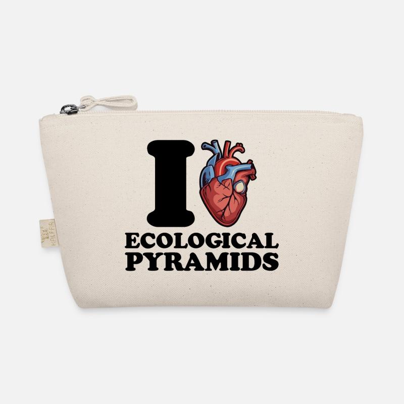 I love ecological pyramids Organic Pouch