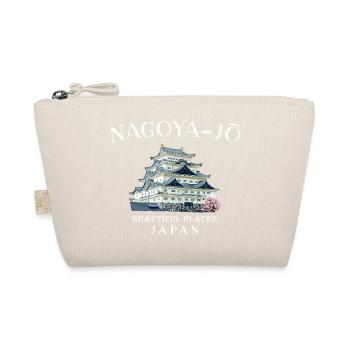 Nagoya Castle, Beautiful Places in Japan Drawing - Organic Pouch - nature - Front
