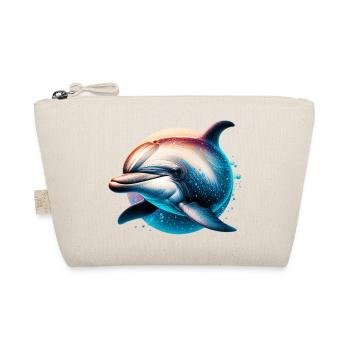 Delfin - Bio-Täschchen - Natur - Vorne