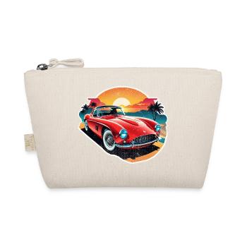 Oldtimer Sonnenuntergang - Bio-Täschchen - Natur - Vorne
