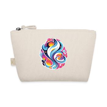 Colorful Abstraction: A Dance - Organic Pouch - nature - Front