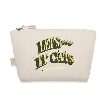 Cat Cute Cats Cool Happy Cat Toys Bday Awesome - Organic Pouch - nature - Front