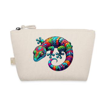 Gecko - Organic Pouch - nature - Front