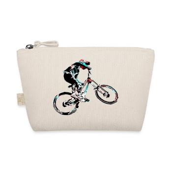 Downhill-Mountainbiken - Bio-Täschchen - Natur - Vorne